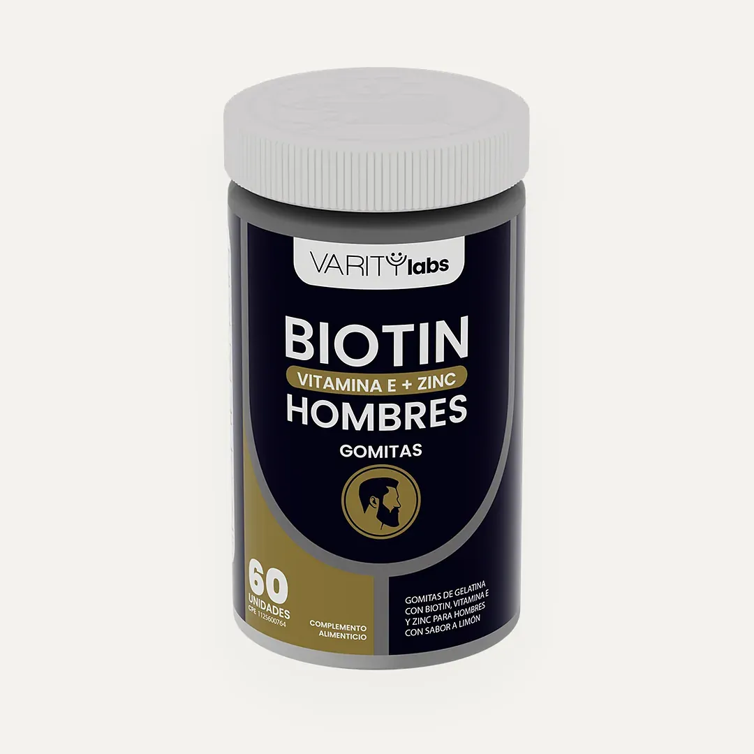 Biotin Hombres + Vitamina E y Zinc · vista 2