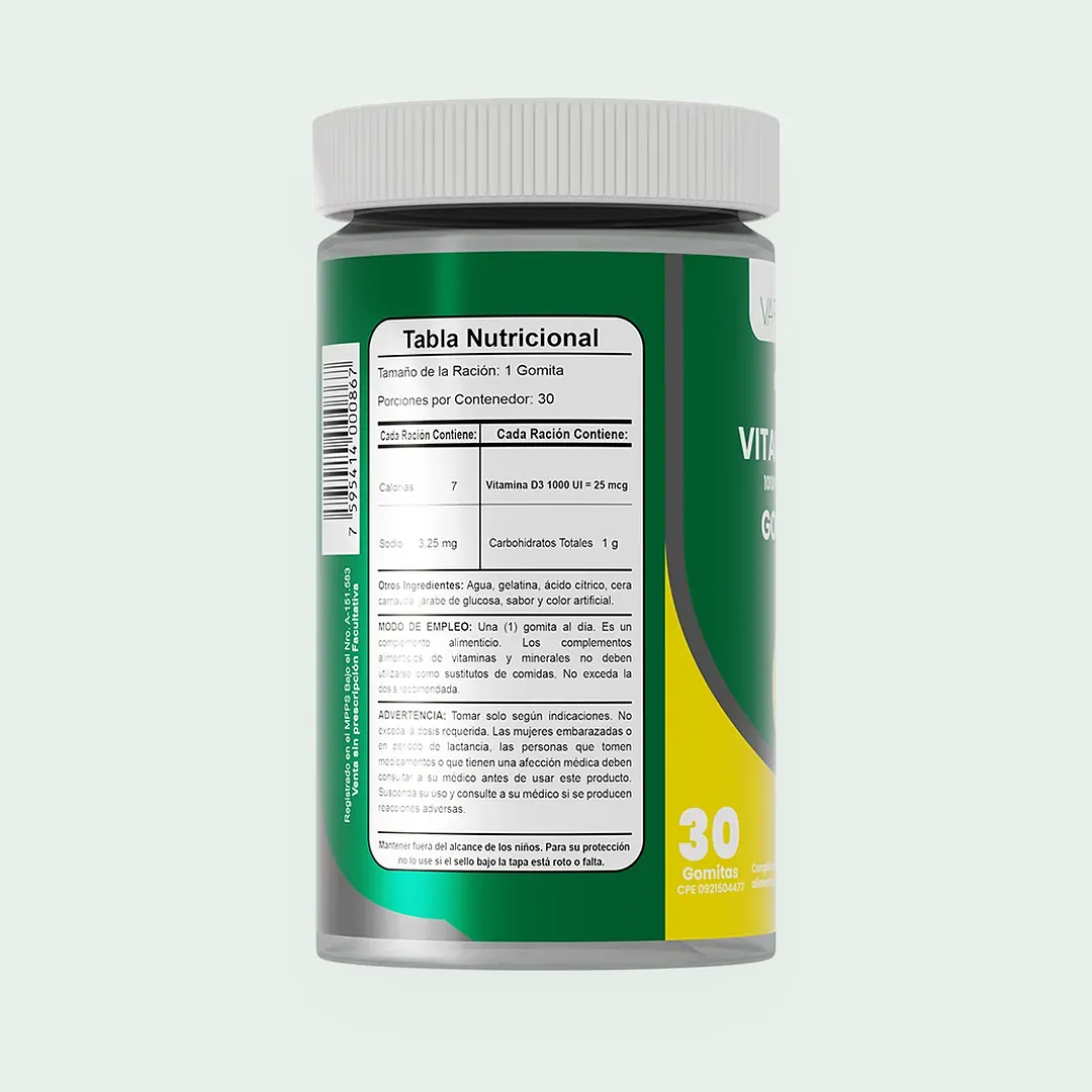 Vitamina D3 25 mcg (1000 U.I.) · vista 5