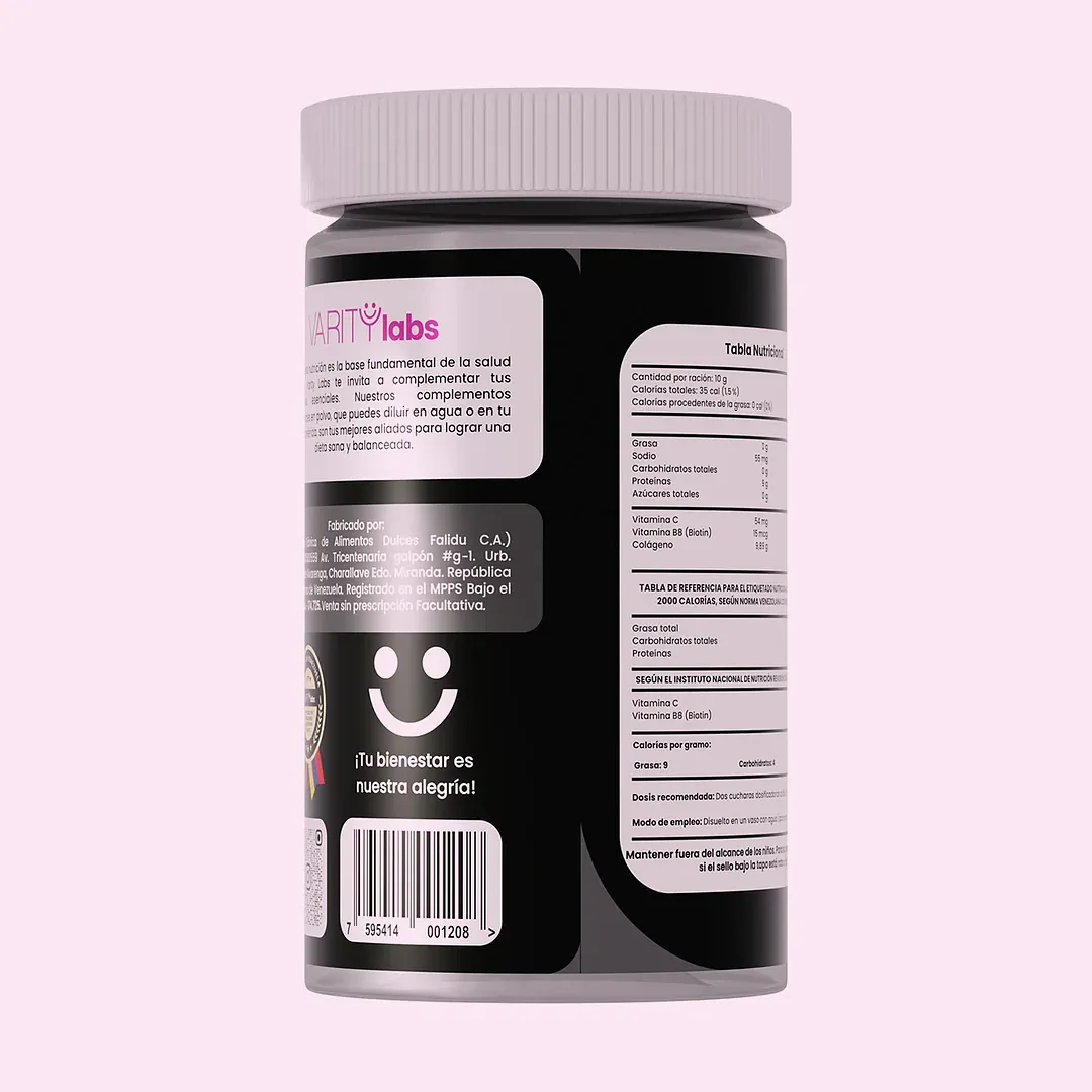 Colágeno + Biotina + Vitamina C · vista 4