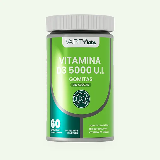 Vitamina D3 5000 U.I. sin azúcar · vista 1