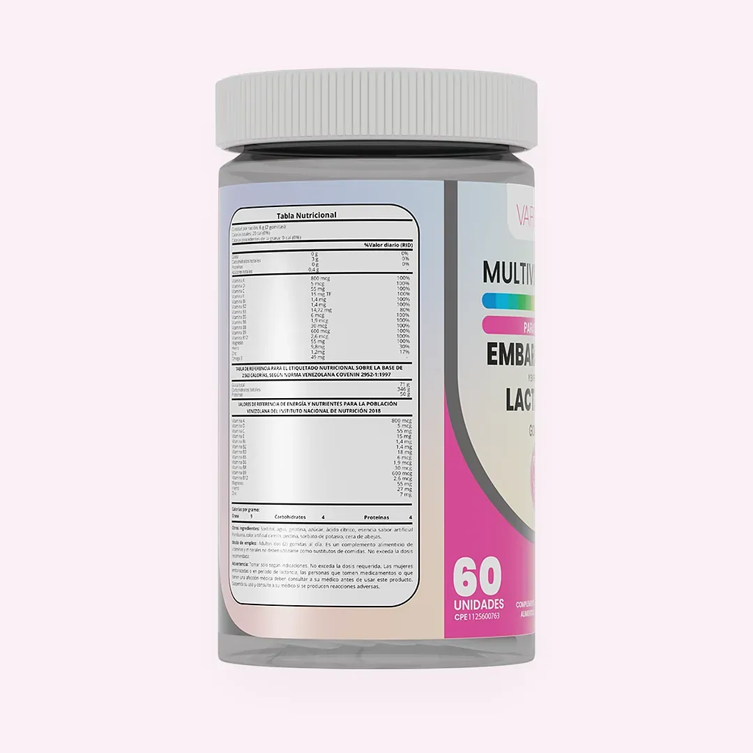Multivitamínico Embarazo y Lactancia · vista 5