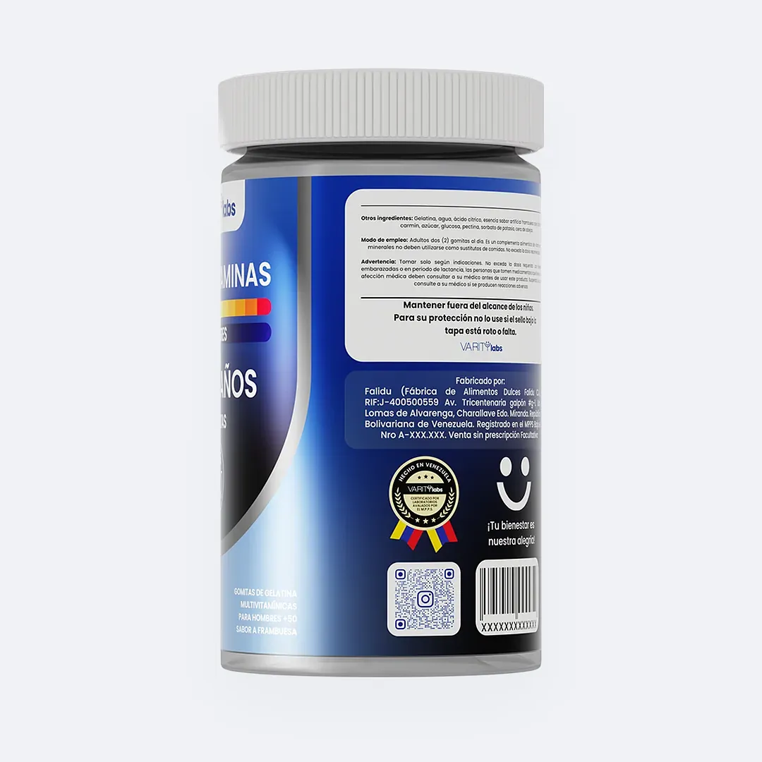 Multivitamínico Hombre +50 · vista 3