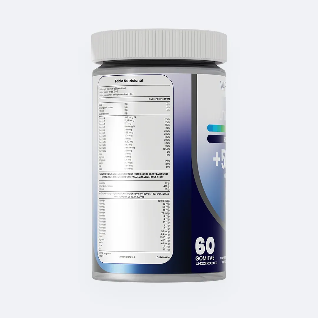 Multivitamínico Hombre +50 · vista 5