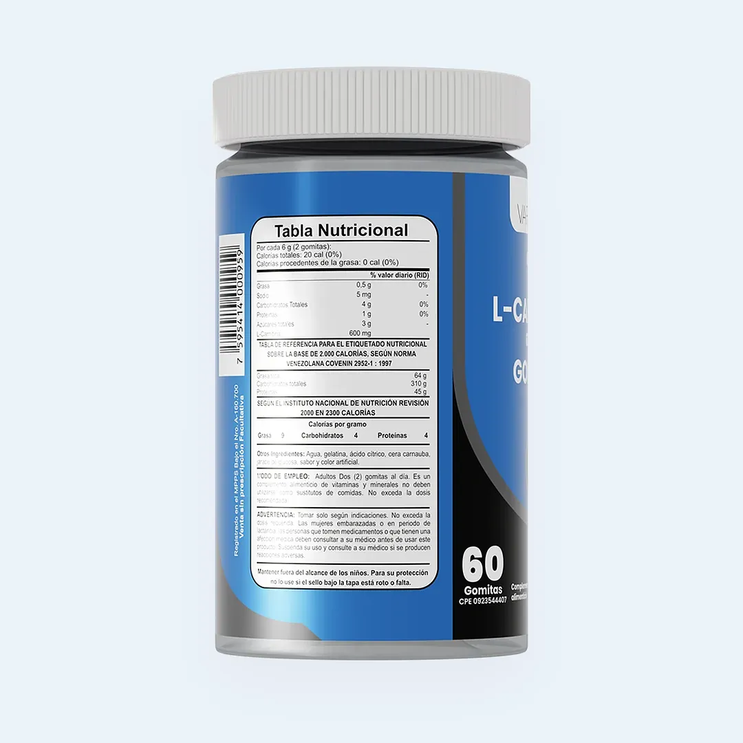 L-Carnitina 600 mg · vista 5