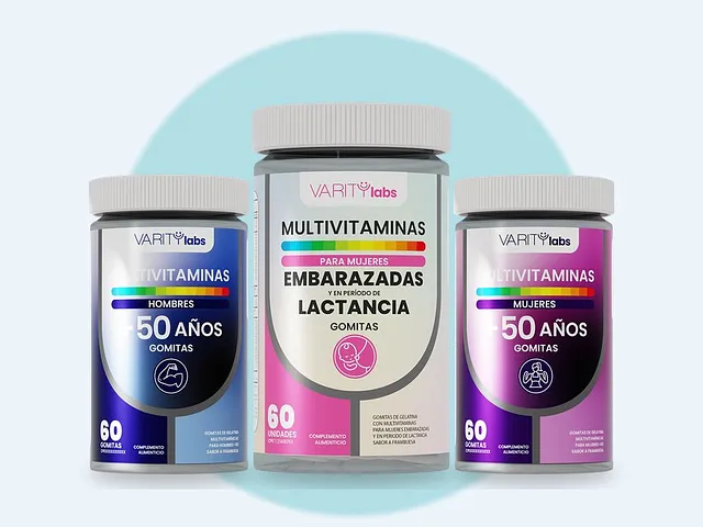 Multivitamínicos por etapa: mujer, hombre, +50, embarazo y niños