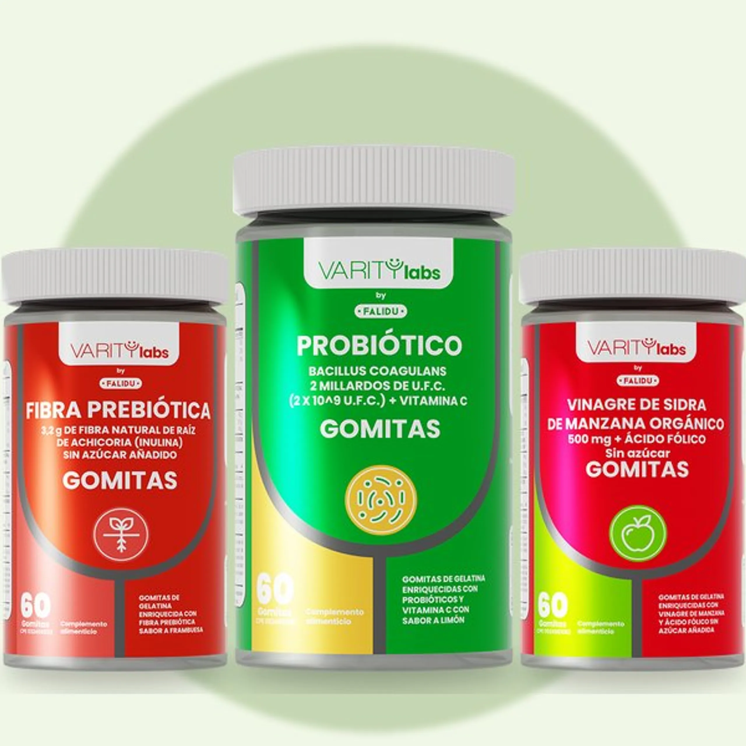 Salud digestiva: probióticos, fibra y vinagre de manzana